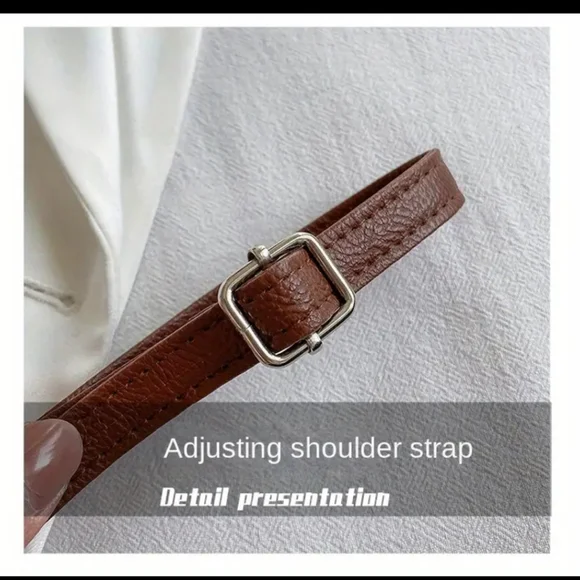 Straw Crossbody Chic Hollow Out. NWT - Picture 5 of 16